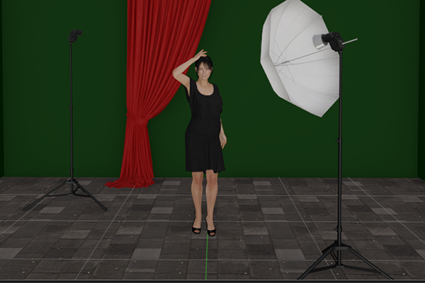 コスプレ 撮影 ライティング 2灯 