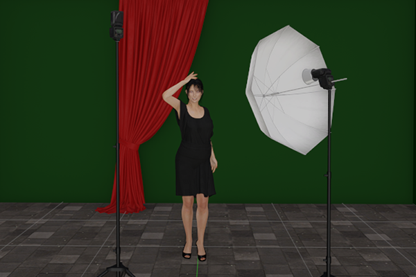 コスプレ 撮影 ライティング 2灯 