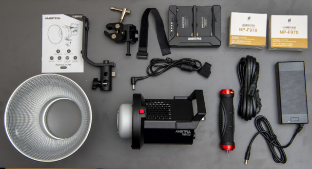 AMBITFUL FL80 RGBの付属品