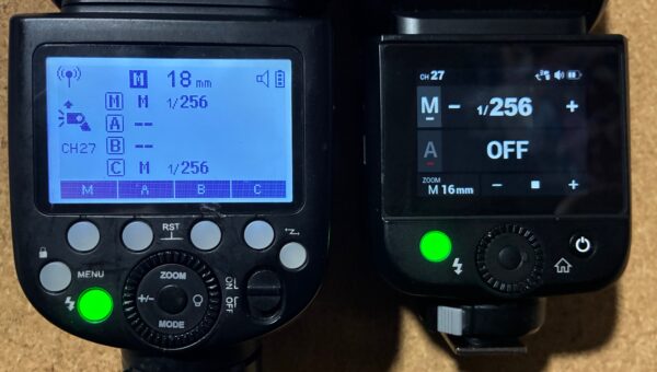 Godox V1/V1Pro/V1midのワイヤレストリガーとしての機能