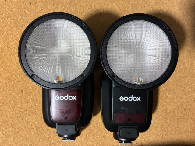 Godox V100とV1Proの丸形ヘッダに違いは光量について