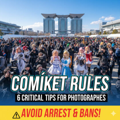 Comiket Cosplay Photography Guide: 6 Rules to Avoid Being Banned